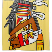 Aztec Shower Curtain Douchegordijn (Voorkant)