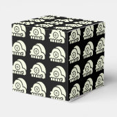 Aztec Skull Party Favor Box Bedankdoosjes (Achterkant)