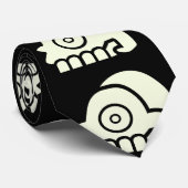 Aztec Skull Stropdas (Opgerold)