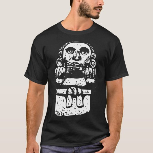 Aztec Statue T-shirt (Voorkant)