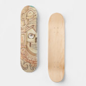 aztec-steen skateboard (Voorkant)