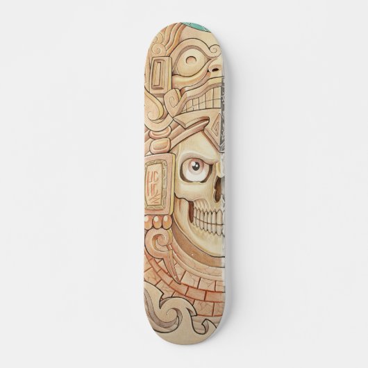 aztec-steen skateboard (Voorkant)