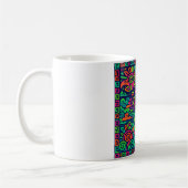 Aztec Sunrise - Neon Mayan Mug (Gauche)