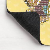 Aztec Swallowtail Mousepad Muismat (Hoek)