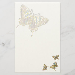 Aztec Swallowtail Stationery Briefpapier