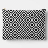 Aztec Symbol Block Big Pattern BW Etui (Voorkant)