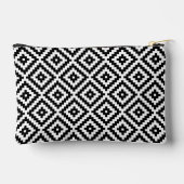 Aztec Symbol Block Big Pattern BW Etui (Achterkant)