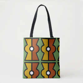 Aztec-Tas met olinesymbool (bewegend) Tote Bag