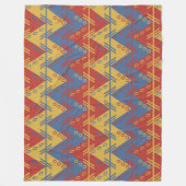 AZTEC TEXTILE FABRIKPATROON FLEECE DEKEN (Voorkant)