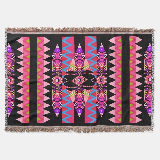 Aztec Throw Blanket Deken (Voorkant)