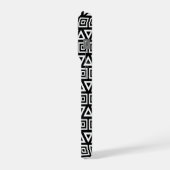 Aztec Triangles+Motif Carré blanc sur noir (Côté gauche)