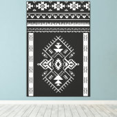 AZTEC TRIBAL - Gewatteerd canvas (Insitu (Houten vloer))