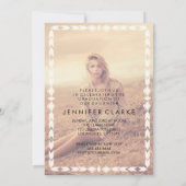 AZTEC TRIBAL GRAD | INVITATION DE LA FÊTE DE DIPLÔ (Dos)