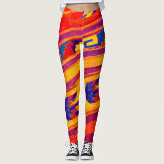 Aztec Tribal Leggings