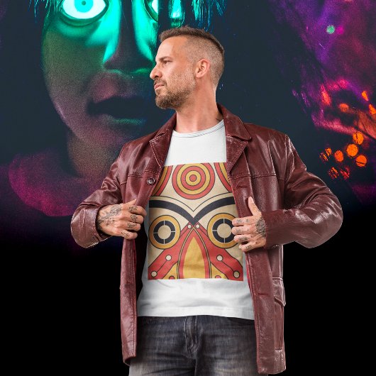 Aztec Tribal Mask T-shirt