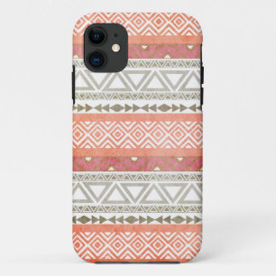 Aztec Tribal Pattern 2 iPhone Case