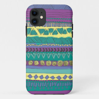 Aztec Tribal Pattern iPhone 11 Hoesje