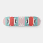Aztec Tribal Pattern Native American Prints Skateboard (Horizontaal)