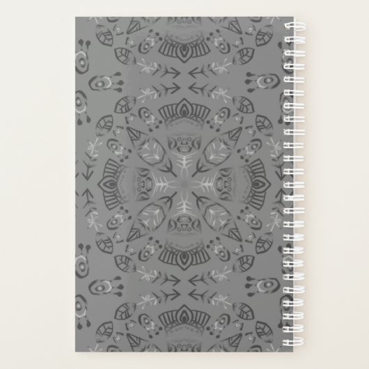 Aztec Tribal Pattern Planner (Achterkant)