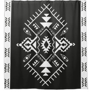 AZTEC TRIBAL - Shower Curtain Douchegordijn