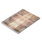  Aztec Tribal Wood Notitieboek (Linkerzijde)