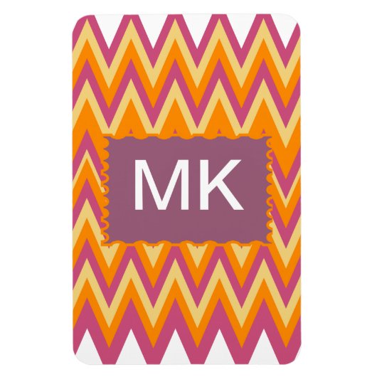 Aztec Tribal ZigZag Magneet (Verticaal)