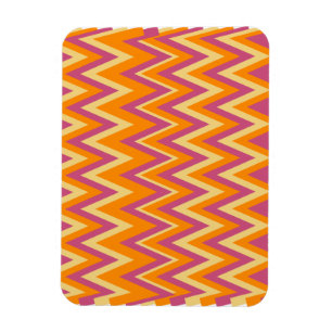 Aztec Tribal ZigZag Magneet