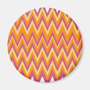 Aztec Tribal ZigZag Magneet