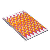 Aztec Tribal ZigZag Notitieboek (Rechterzijde)