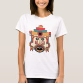 Aztec Tribe Mask T-shirt (Voorkant)