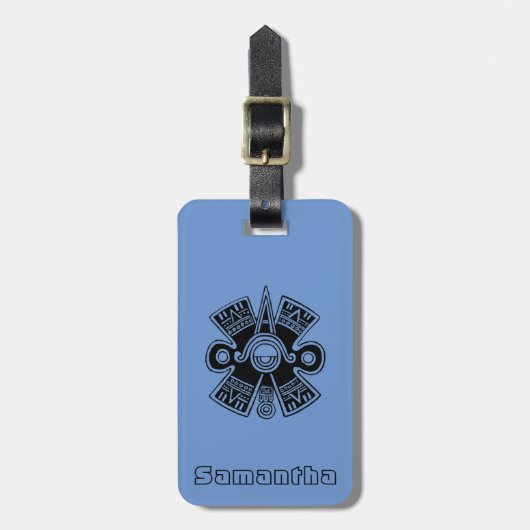 Aztec Universe Bagagelabel (Voorkant verticaal)
