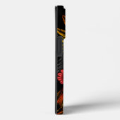 Aztec Warrior Canvas tas Case-Mate iPhone Case (Achterkant / Rechts)