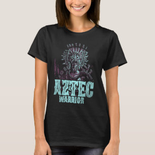 Aztec Warrior King Mexico Native Aztec Mayas 6 T-shirt