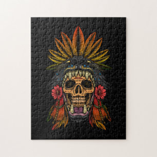 Aztec Warrior Legpuzzel