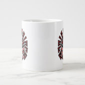 Aztec Warrior Pride 02 Extra Grote Beker (Voorkant)