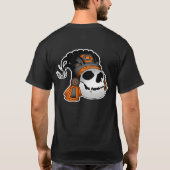 Aztec Warrior Skull T-shirt (Achterkant)