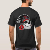 Aztec Warrior Skull T-shirt (Achterkant)