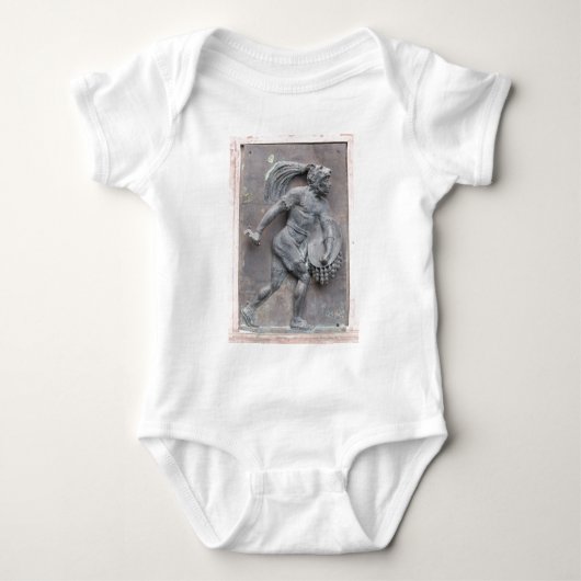 Aztec Warrior Stone carving Romper (Voorkant)