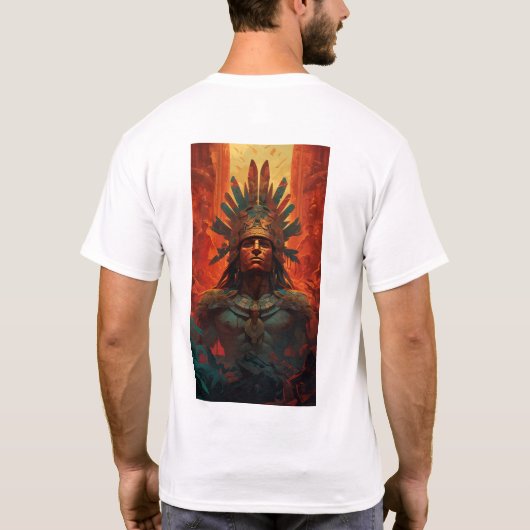 Aztec Warrior - T-shirt Culture Aztec Cool (Dos)