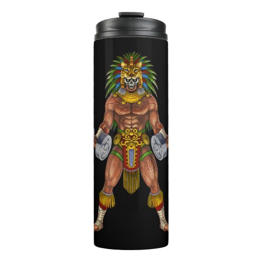 Aztec Warrior Weightlift Thermosbeker (Voorkant)