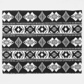 Aztec Western Pattern Fleece Deken (Voorkant (Horizontaal))