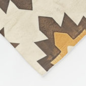 Aztec Western Pattern Fleece Deken (Hoek)