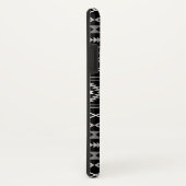 Aztec Wit Grijs Zwart Gemengde Motieven Patroon Case-Mate iPhone Case (Achterkant / rechts)