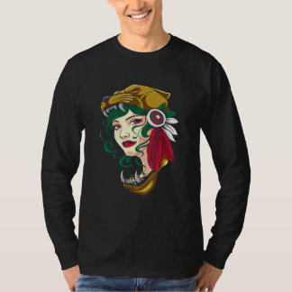Aztec Woman - Mexicaans meisje - Chava - Hecho en  T-shirt