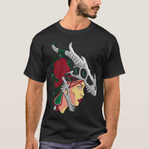 Aztec Woman Sterke Mexicaans meisje Mexico T-shirt