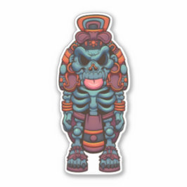 Aztec Xolotl Sticker