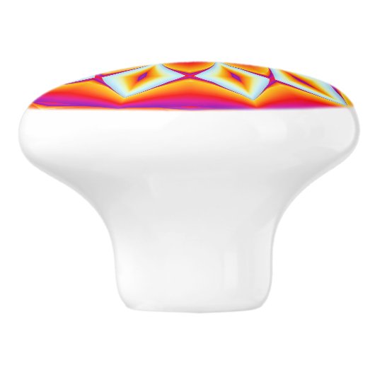 Aztecc Ceramic Knob. Keramische Knop (Zijkant)