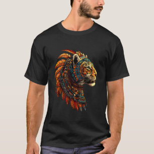 Azteek Jaguar Inheemse Mexicaanse Trots Mayan Mexi T-shirt