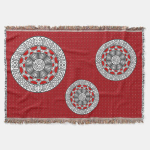 Azteek Ontmoet Alien Worpdeken Deken