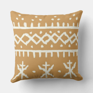 Azteekse African Ancient Folk Pattern Sierkussen